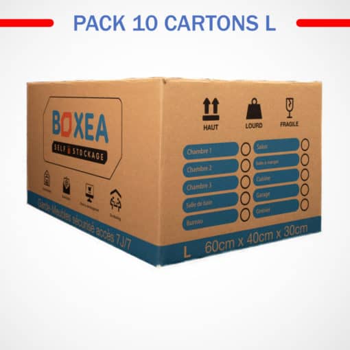 PACK 10 CARTONS L