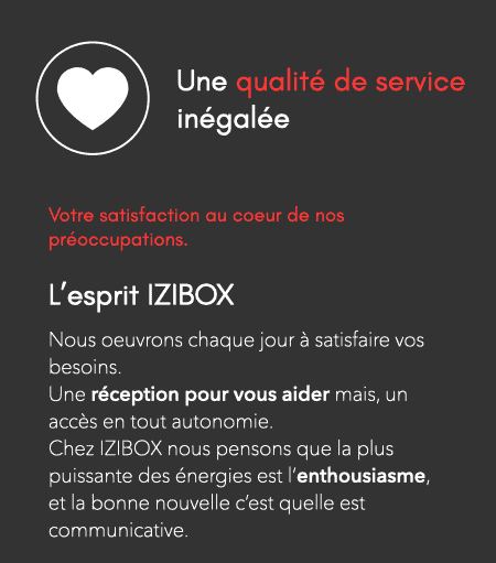 Qualité de service IZIBOX